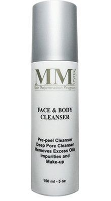 face and body cleanser
